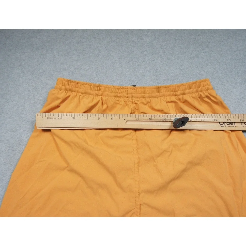 Patagonia Shorts Men Small Orange Baggies 7 Inch Lined Swim Hiking Outdoors
